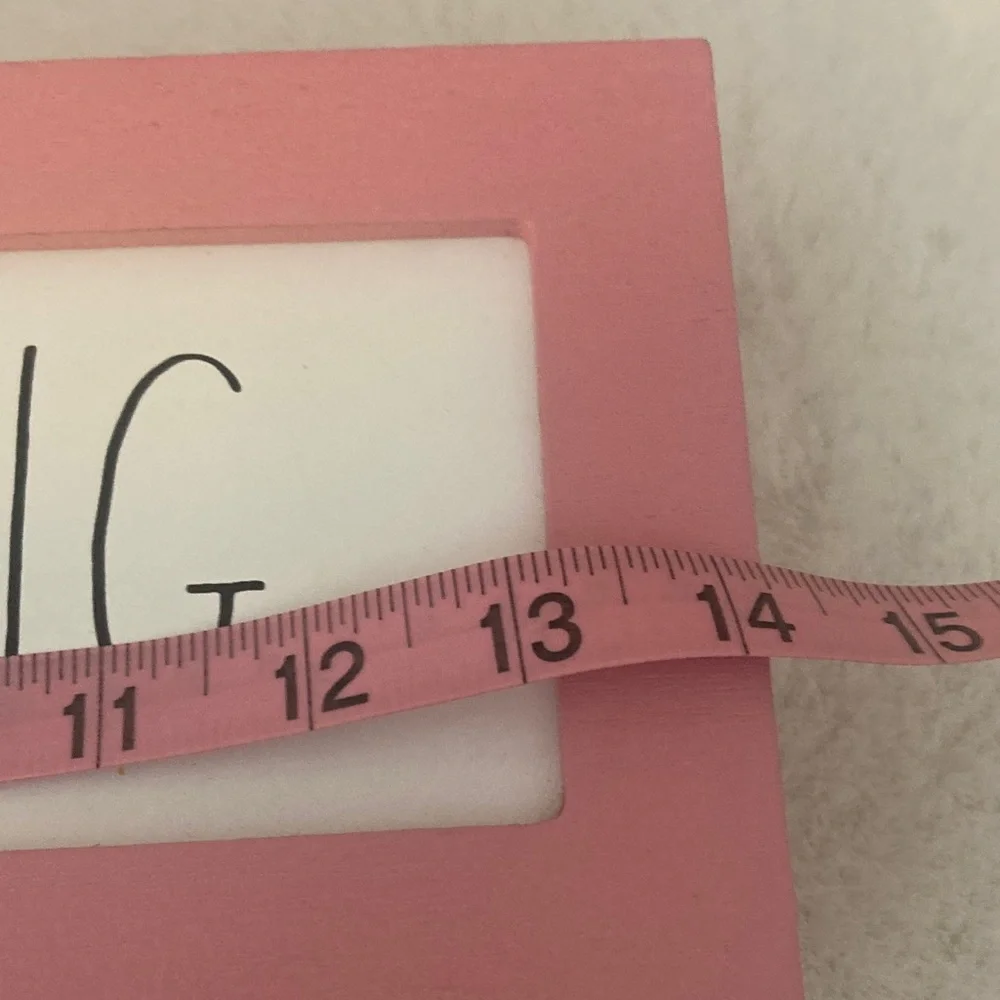 Rae Dunn Pink 'Happy Spring' Sign